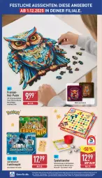 Gazetka promocyjna Aldi Nord - Von Montag - Gazetka - ważna od 22.11 do 22.11.2025 - strona 39 - produkty: angebot, angebote, burger, Familienspiel, gin, Holz, Holz-Puzzle, nintendo, Puzzle, ravensburger, Ria, schnitten, Spiele, Ti, ZTE