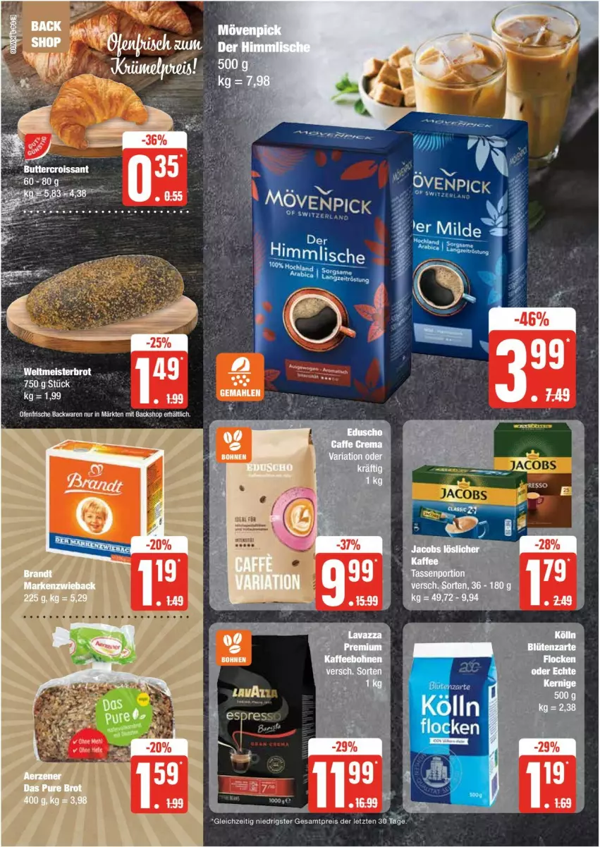 Aktueller Prospekt Edeka - Prospekte - von 15.04 bis 20.04.2024 - strona 14 - produkty: backwaren, eis, frische backwaren, kölln, Ofen, reis, Ti, ZTE