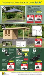 Gazetka promocyjna Lidl - Aktionsprospekt - Gazetka - ważna od 17.02 do 17.02.2024 - strona 46 - produkty: akku, angebot, angebote, Bau, Brei, dell, eis, elle, Garten, Gartenhaus, heckenschere, Kette, ladegerät, Mode, natur, ndk, Parkside, pavillon, rasen, rasenmäher, rasentrimmer, reis, rel, Ria, rucksack, sac, säge, Schal, Schale, Schere, schnitten, spiegel, telefon, Ti, uhr