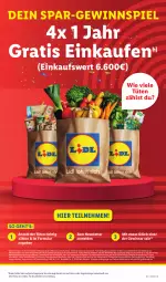Gazetka promocyjna Lidl - Aktionsprospekt - Gazetka - ważna od 17.02 do 17.02.2024 - strona 57 - produkty: angebot, Bad, eis, gewinnspiel, gutschein, gutscheine, reis, Ti, Tüte, ZTE