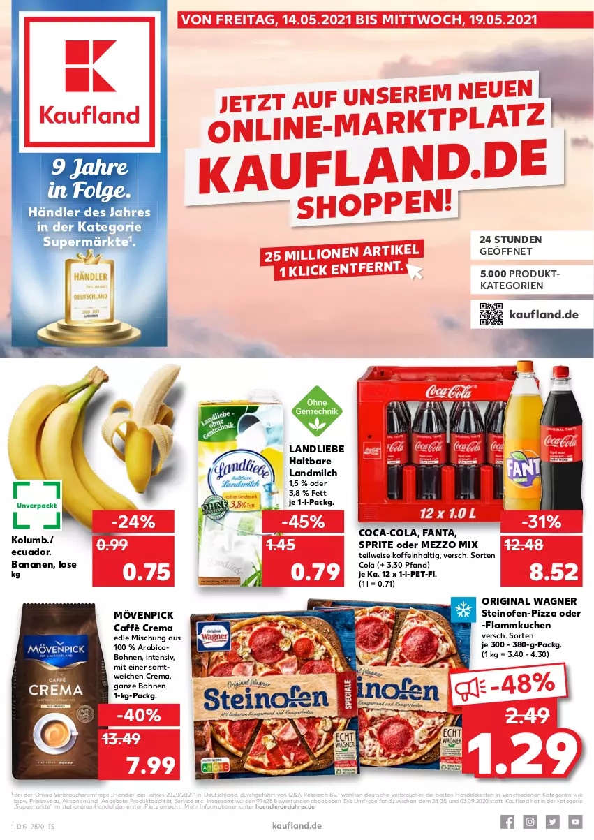 Aktueller Prospekt Kaufland - Gültig vom 14.05.2021 bis 19.05.2021 - von 14.05 bis 19.05.2021 - strona 1