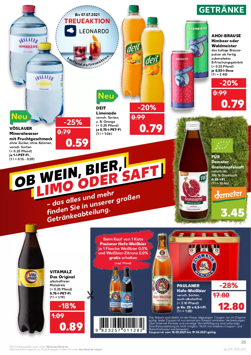 Aktueller Prospekt Kaufland - Gültig vom 14.05.2021 bis 19.05.2021 - von 14.05 bis 19.05.2021 - strona 25