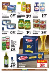 Gazetka promocyjna Metro - Food - Gazetka - ważna od 02.02 do 02.02.2022 - strona 15 - produkty: Bad, barilla, Blüte, corny, creme, eintöpfe, erasco, fisch, flasche, gewürz, Gewürzgurke, gewürzgurken, gin, gurke, gurken, honig, Konserven, kräuter, Kühne, miracel, miracel whip, mozzarella, müsli, olive, oliven, olivenöl, pasta, rel, riegel, salat, salatcreme, salz, thunfisch, Ti, tomate, tomaten, top-hit