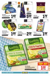 Gazetka promocyjna Metro - Food - Gazetka - ważna od 02.02 do 02.02.2022 - strona 9 - produkty: arla, bavaria blu, bergader, beutel, feinkost, frischkäse, grünländer, Käse, käsescheiben, mac, milch, natur, nudel, nudeln, nuss, parmigiano, parmigiano reggiano, patros, reggiano, Ria, schnittkäse, schnittkäsescheiben, Ti, tisch, top-hit, weichkäse