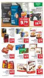 Gazetka promocyjna Marktkauf - Prospekt - Gazetka - ważna od 14.01 do 14.01.2023 - strona 15 - produkty: bohne, bohnen, eduscho, eis, elle, espresso, ferrero, intenso, kaffee, kaffeekapseln, kaffeemaschine, Kaffeetassen, Kinder, kinder bueno, lavazza, lorenz, merci, Meßmer, mikrowelle, nespresso, nutella, reis, rwe, saltletts, schogetten, spülmaschinen, storck, tasse, tee, teller, Ti, Tiere, ZTE