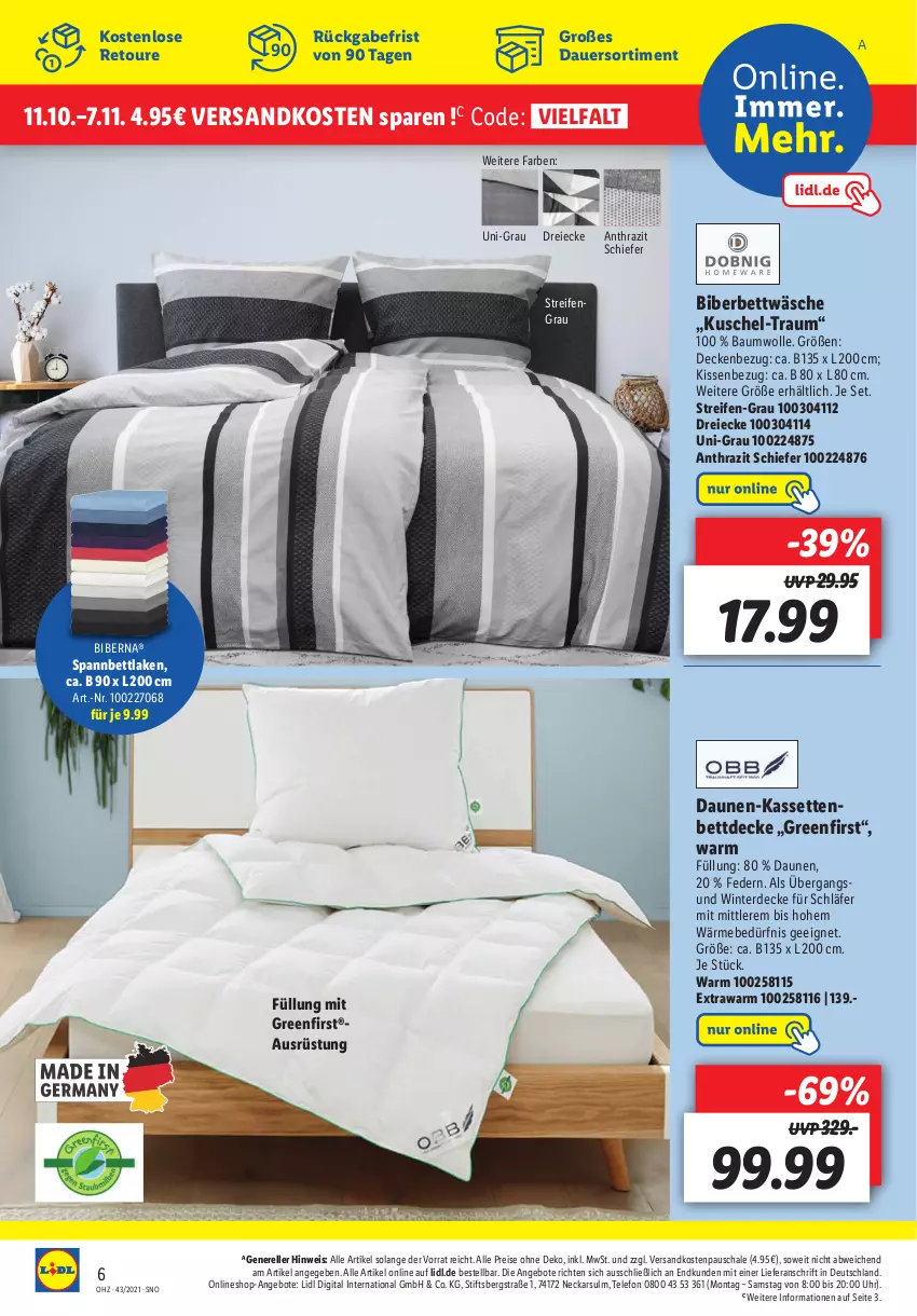 Aktueller Prospekt Lidl - Onlineshop-Highlights der Woche - von 25.10 bis 31.10.2021 - strona 6