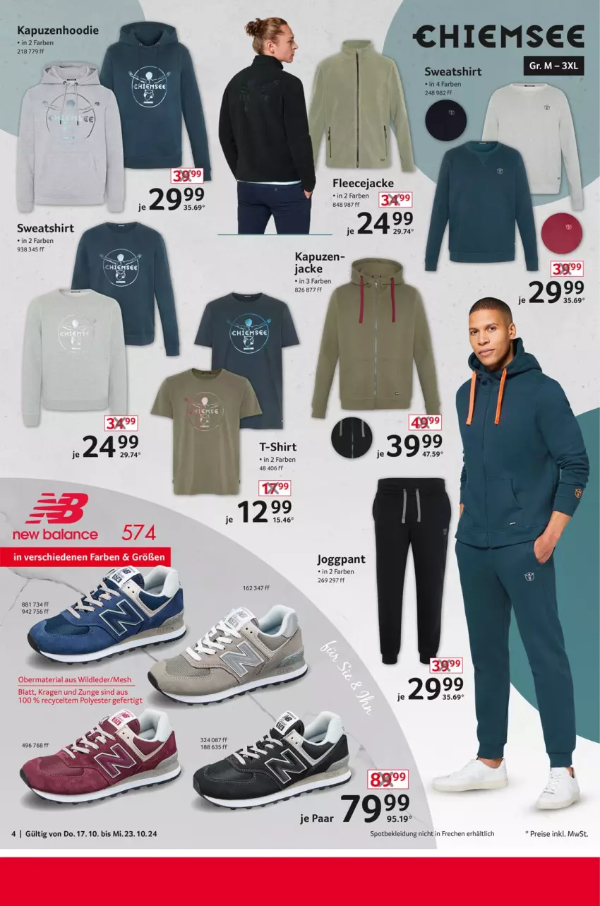 Aktueller Prospekt Selgros - Non Food - von 17.10 bis 23.10.2024 - strona 4 - produkty: eis, Jacke, kleid, Kleidung, reis, shirt, Sweatshirt, T-Shirt, Ti