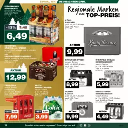 Gazetka promocyjna Real - Gazetka - ważna od 16.12 do 16.12.2023 - strona 18 - produkty: Alwa, bier, bitburger, burger, coca-cola, cola, Duck, eis, elle, flasche, gerolsteine, gerolsteiner, gin, glasflasche, grevensteiner, könig pilsener, LG, mineralwasser, pils, pilsener, reis, rheinfels quelle, steiner, störtebeker, Ti, top-preis, volvic, wasser, weihnachten, ZTE