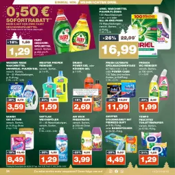 Gazetka promocyjna Real - Gazetka - ważna od 16.12 do 16.12.2023 - strona 24 - produkty: Air Wick, ariel, ariel waschmittel, Bodentücher, eis, fairy, febreze, feuchtes toilettenpapier, Finish, Frosch, geschirr, geschirrspülmittel, küche, Küchen, LG, Meister, meister proper, oxi action, papier, Pods, reiniger, reis, sofortrabatt, Softlan, spülmaschinen, spülmaschinentabs, spülmittel, staubmagnet, swiffer, Tempo, Ti, toilettenpapier, tücher, universal pulver, vanish, vanish oxi action, waschmittel, wc-reiniger, weichspüler, weihnachten, Weisser Riese, WICK, ZTE