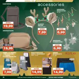 Gazetka promocyjna Real - Gazetka - ważna od 16.12 do 16.12.2023 - strona 26 - produkty: coupon, coupons, Handy, hose, Kuschelsocken, payback, retroshorts, rum, shorts, socken, Strumpfhose, Tasche, Ti, umhängetasche, weihnachten