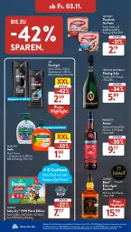 Gazetka promocyjna AldiSud - NÄCHSTE WOCHE - Gazetka - ważna od 04.11 do 04.11.2023 - strona 33 - produkty: amaro, aqua, arrabbiata, asti, axe, axe duschgel, baby-dry, bourbon, deo, duschgel, eis, fisch, flasche, fürst von metternich, jim beam, kräuter, kräuterlikör, lack, likör, Mett, metternich, olive, palmolive, pampers, Pants, pasta, Paw Patrol, rama, ramazzott, ramazzotti, reis, rel, riesling, saupiquet, Seife, sekt, thunfisch, Ti, zott