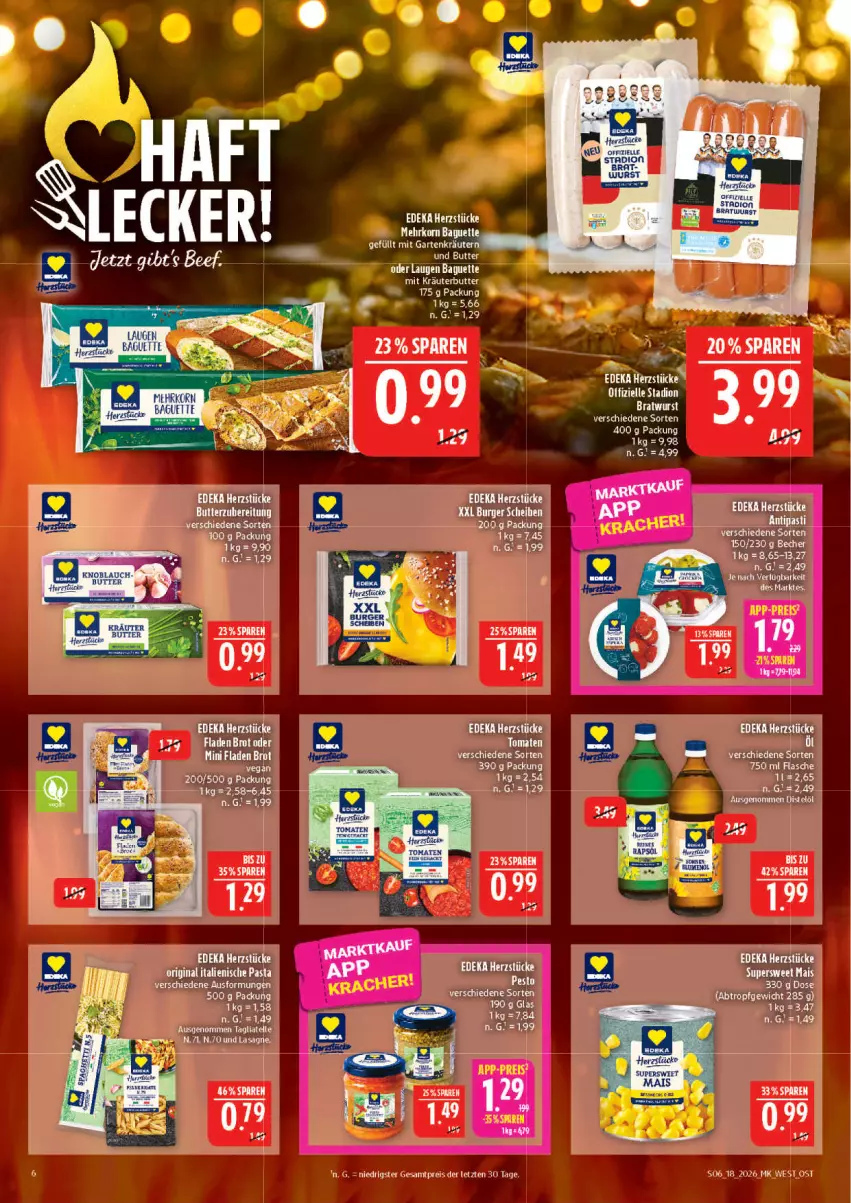 Aktueller Prospekt Marktkauf - Prospekt - von 26.04 bis 02.05.2026 - strona 6 - produkty: baguette, butter, Garten, korn, kräuter, kräutern, Ti