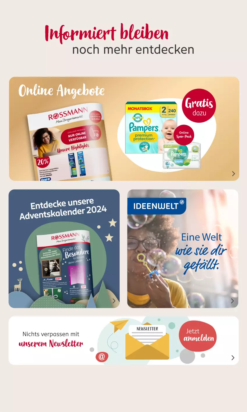 Aktueller Prospekt Rossmann - Prospekte - von 07.10 bis 11.10.2024 - strona 25 - produkty: decke, pampers, Ti