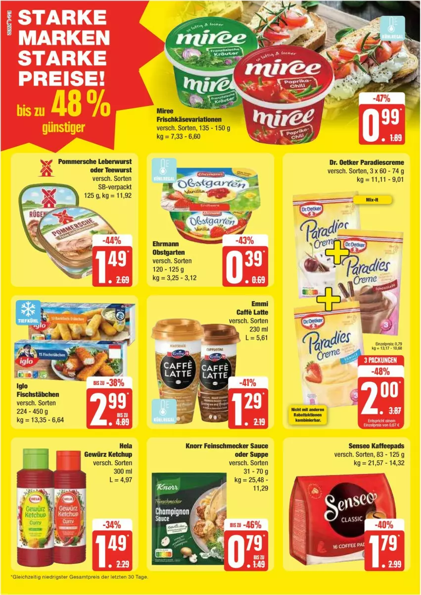 Aktueller Prospekt Edeka - Prospekte - von 05.08 bis 10.08.2024 - strona 2 - produkty: creme, Dr. Oetker, eis, miree, reis, Ti, ZTE