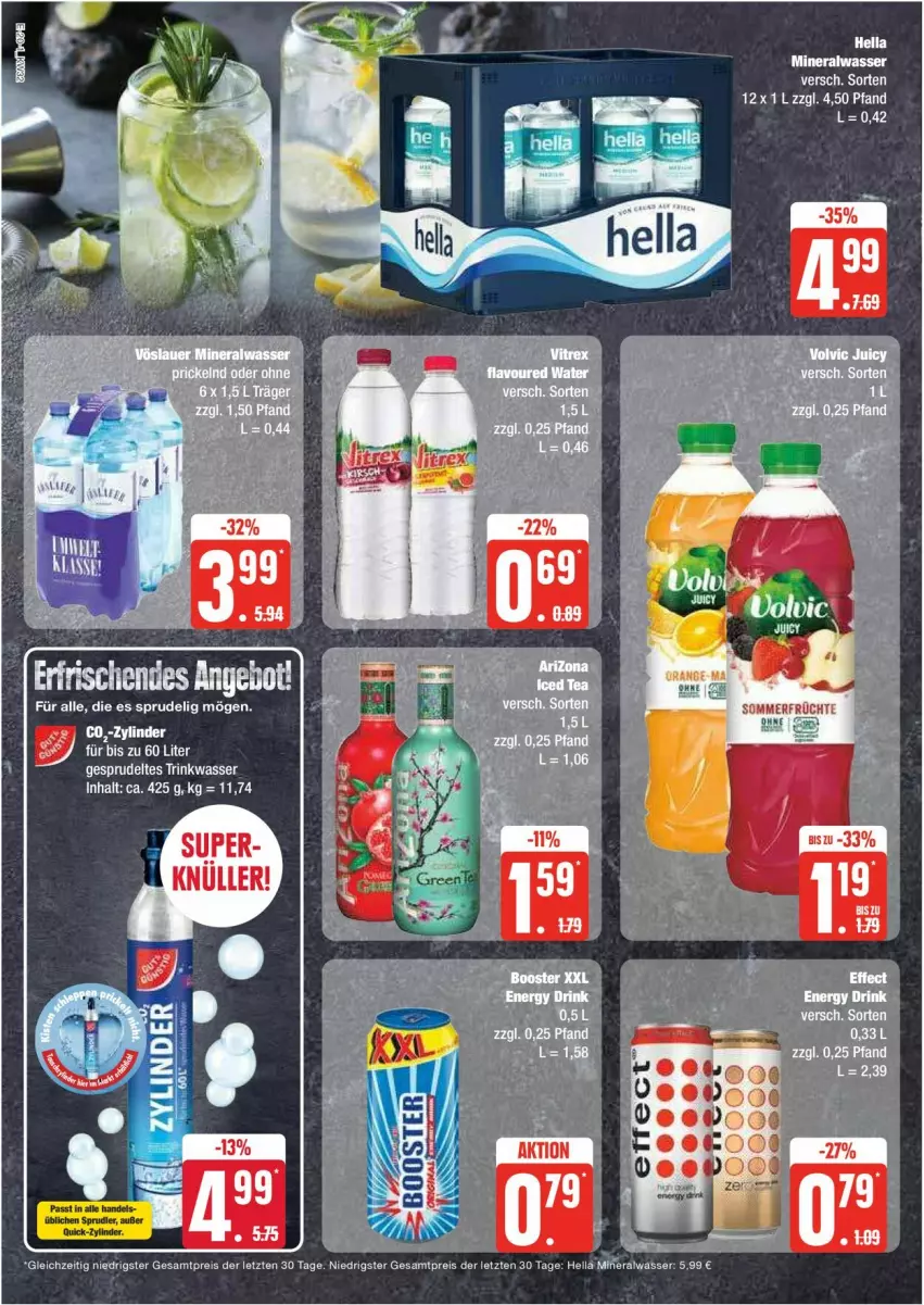 Aktueller Prospekt Edeka - Prospekte - von 05.08 bis 10.08.2024 - strona 20 - produkty: Alwa, eis, mineralwasser, reis, Sprudel, tee, Ti, wasser, wurst, ZTE