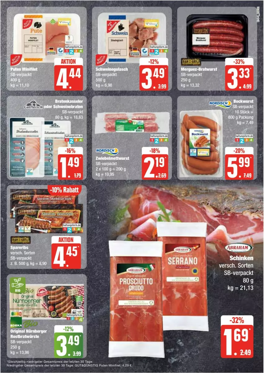 Aktueller Prospekt Edeka - Prospekte - von 05.08 bis 10.08.2024 - strona 9 - produkty: braten, eis, filet, fleisch, gutfleisch, pute, reis, sim, Ti, ZTE