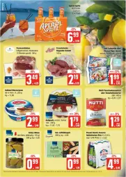 Gazetka promocyjna Edeka - Prospekte - Gazetka - ważna od 10.08 do 10.08.2024 - strona 4 - produkty: antipasti, asti, baguette, Baguette-Salami, bier, eis, galbani, gin, grüne oliven, Löffel, mascarpone, Mutti, olive, oliven, parmaschinken, Peroni, reis, salami, schinken, Ti, tomate, tomaten, ZTE