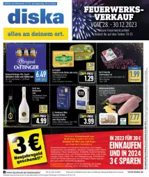 Gazetka promocyjna Diska - Prospekte - Gazetka - ważna od 30.12 do 30.12.2023 - strona 1 - produkty: alkohol, angebot, angebote, Becher, bier, buch, darbo, darboven, eis, elle, flasche, guthabenkarte, gutschein, gutscheine, hähnchenbrust, kaffee, kraft, radler, reis, rwe, sesam, tafeltrauben, Tchibo, tee, telefon, Ti, trauben, Yo, ZTE