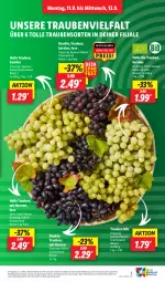 Gazetka promocyjna Lidl - Aktionsprospekt - Gazetka - ważna od 16.09 do 16.09.2023 - strona 3 - produkty: Abtei, bio, discount, eis, elle, reis, Ria, Ti, trauben