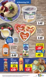 Gazetka promocyjna Lidl - Aktionsprospekt - Gazetka - ważna od 16.09 do 16.09.2023 - strona 49 - produkty: almdudler, angebot, bier, coupon, eis, gin, kuchen, Kugel, Lebkuchen, perlen, reis, Spezi, Ti, waffeln, wein, weine, ZTE, zucker