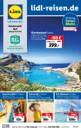 Gazetka promocyjna Lidl - Monatliche Reise-Highlights - Gazetka - ważna od 25.05 do 25.05.2022 - strona 1 - produkty: bestpreis, buch, eier, eis, pril, reis, stuhl, Ti, uhr