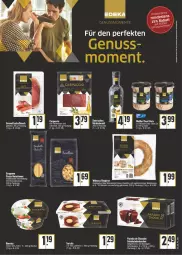 Gazetka promocyjna E Center - Angebote der Woche - Gazetka - ważna od 13.08 do 13.08.2022 - strona 21 - produkty: ACC, aktionspreis, Becher, brot, Carpaccio, cola, eis, elle, ente, filet, filets, fleisch, geback, Graved Lachs, in olivenöl, kuchen, Kürbis, Kürbiskernöl, lachs, nuss, olive, oliven, olivenöl, pasta, reis, Ria, ring, schoko, schokolade, schokoladen, Tartufo, Ti, walnuss, Weizenbrot