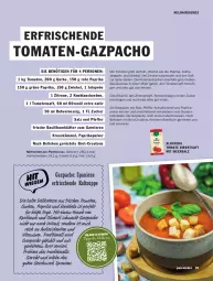 Gazetka promocyjna Hit - pures Leben - Gazetka - ważna od 30.09 do 30.09.2024 - strona 19 - produkty: basilikum, bier, Biere, brot, croutons, direktsaft, elle, essig, garnier, gurke, gurken, jalapeño, knoblauch, mac, meersalz, Mixer, natur, natura, olive, oliven, olivenöl, olivenöl extra, paprika, pfeffer, rotwein, rwe, saft, salz, suppe, Ti, tomate, tomaten, Tomatensaft, vita, Vitamine, wein, weine, würfel, zitrone, zitronen, zitronensaft, zucker, zwiebel, zwiebeln