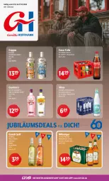 Gazetka promocyjna Getraenke Hoffmann - Prospekte - Gazetka - ważna od 17.10 do 17.10.2026 - strona 1 - produkty: alkohol, Alwa, angebot, angebote, Bad, bitburger, burger, coca-cola, cocktail, cocktails, cola, de blancs, gin, gordon, Gordon’s, Jubiläums, mineralwasser, natürliches mineralwasser, pils, premium pils, Ti, vilsa, wasser