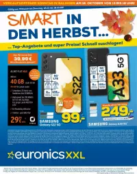 Gazetka promocyjna Euronics - Prospekte - Gazetka - ważna od 19.10 do 19.10.2022 - strona 1 - produkty: eis, reis, spee, telefon, uhr, vodafone