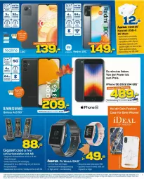 Gazetka promocyjna Euronics - Prospekte - Gazetka - ważna od 19.10 do 19.10.2022 - strona 3 - produkty: binden, buch, Dual SIM, eis, elle, gigaset, hama, Handy, iphone, IPhone SE, kamera, Kette, Leuchte, reis, rwe, Samsung, samsung galaxy, Samsung Galaxy A, sim, tee, telefon, tft-farbdisplay, Ti, uhr, usb, ZTE