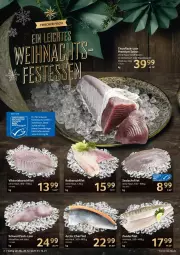 Gazetka promocyjna Selgros - Vorschau:
            Festtage - Gazetka - ważna od 31.12 do 31.12.2021 - strona 2 - produkty: eis, , filet, fisch, fische, Fischer, lachs, lachsfilet, leine, papier, reis, Ria, Rotbarsch, rotbarschfilet, Schere, seelachsfilet, thunfisch, Ti, tuc, wasa, Zander