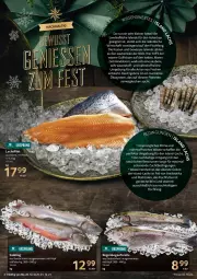 Gazetka promocyjna Selgros - Vorschau:
            Festtage - Gazetka - ważna od 31.12 do 31.12.2021 - strona 4 - produkty: auer, Bau, bio, eis, elle, ente, erde, , filet, fisch, fische, fleisch, forelle, lachs, lachsfilet, leine, rel, Saibling, Ti, wasser