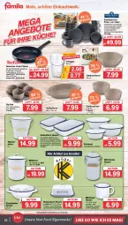 Gazetka promocyjna Famila - Prospekte - Gazetka - ważna od 09.03 do 09.03.2024 - strona 22 - produkty: backofen, Becher, butter, Butterdose, decke, Deckel, dessert, Dessertteller, dip, eimer, eis, elle, Gläser, herdarten, kaffee, kaffeebecher, Kombiservice, küche, leimer, maille, milch, müsli, Müslischale, nero, Ofen, pfanne, reis, salat, Schal, Schale, schüssel, Speiseteller, spülmaschinen, tablet, tablett, teller, Ti, topf, trinkglas, wasser