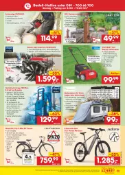 Gazetka promocyjna Netto Marken-Discount - Filial-Angebote - Gazetka - ważna od 01.10 do 01.10.2022 - strona 29 - produkty: abdeckplane, Abdeckplane für Wohnwagen, ACC, akku, angebot, batterie, Brei, bürste, E-Bike, eis, Elektro, elle, hochdruckreiniger, Kette, laufräder, messer, Mountainbike, reiniger, reis, sac, säge, Schal, shimano, Sport, telefon, Ti, Tiere, timer, uhr, wasser, ZTE