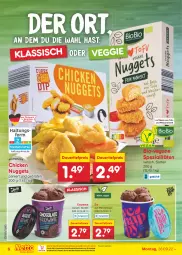 Gazetka promocyjna Netto Marken-Discount - Filial-Angebote - Gazetka - ważna od 01.10 do 01.10.2022 - strona 6 - produkty: auer, bestpreis, bio, braten, chicken nuggets, creme, dauertiefpreis, eis, eiscreme, mandel, ndk, nuggets, reis, Spezi, Ti, tiefpreis, Tofu, veggie, versandkostenfrei