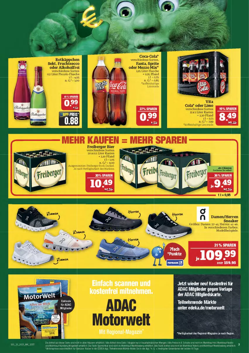 Aktueller Prospekt Marktkauf - Prospekt - von 11.05 bis 17.05.2025 - strona 3 - produkty: aktionspreis, deka, eis, magazin, nuss, reis, schuhe, Sport, Ti, ZTE