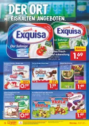 Gazetka promocyjna Netto Marken-Discount - Filial-Angebote - Gazetka - ważna od 21.01 do 21.01.2023 - strona 16 - produkty: angebot, angebote, bestpreis, choco fresh, decke, Dr. Oetker, ehrmann, eis, exquisa, exquisa frischkäse, ferrero, frischkäse, früchte, Grießtraum, Käse, Kinder, Kinder Choco fresh, marmorette, maultaschen, Müller, ndk, Paula, pudding, reis, Tasche, taschen, Ti, vanille