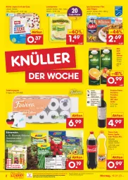 Gazetka promocyjna Netto Marken-Discount - Filial-Angebote - Gazetka - ważna od 21.01 do 21.01.2023 - strona 2 - produkty: bestpreis, bio, blume, blumen, bohne, bohnen, Buschbohnen, coca-cola, cola, doppio passo, eis, elle, fanta, filegro, filet, fleisch, früchte, grill, grillo, hülsenfrüchte, iglo, joghur, joghurt, joghurt mit der ecke, Käse, kräuter, leerdammer, Mezzo Mix, Müller, ndk, Nektar, papier, passo, primitivo, reis, rosato, rotwein, saft, salat, schlemmer-filet, senf, sprite, teller, Ti, toilettenpapier, wein