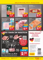 Gazetka promocyjna Netto Marken-Discount - Filial-Angebote - Gazetka - ważna od 21.01 do 21.01.2023 - strona 33 - produkty: angebot, aqua, aufschnitt, Bau, bestpreis, buch, coupon, eis, elle, erde, filet, fleisch, Geflügel, gin, kotelett, lachs, lachsfilet, latte, prosciutto, prosciutto cotto, Rauch, reis, rezept, rohschinken, salami, schinken, schwein, schweine, Spezi, Ti, tisch, wein, weine, wurst, wurst in selbstbedienung, ZTE