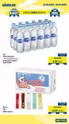 Gazetka promocyjna Metro - Wochen-Angebote Händler - Gazetka - ważna od 26.04 do 26.04.2025 - strona 4 - produkty: Alwa, eis, flasche, mineralwasser, reis, Ti, tiefpreis, wasser