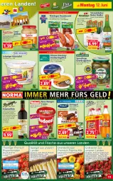 Gazetka promocyjna Norma - Norma - Gazetka - ważna od 19.06 do 19.06.2023 - strona 11 - produkty: alkohol, Bau, Becher, beere, beeren, bier, bismarck, burger, creme, eis, Eisriegel, erdbeere, erdbeeren, felgen, filet, flasche, frucht, Garten, gewürz, Gewürzgurke, gewürzgurken, gurke, gurken, haselnuss, hering, Herings, Käse, knoblauch, kokos, kräuter, kräuterlikör, kräutern, kühlregal, LG, likör, mac, mit knoblauch, natur, natur radler, Nougatcreme, nuss, obst, obstgarten, paprika, paprika mix, radler, regal, reis, rezept, riegel, ring, rispentomaten, sac, salat, sanddorn, senf, spargel, spreewaldhof, Ti, tiefpreis, tomate, tomaten, weck, wurst, zitrone