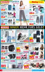 Gazetka promocyjna Norma - Norma - Gazetka - ważna od 19.06 do 19.06.2023 - strona 4 - produkty: aqua, auer, Bau, baumwolle, Bebe, beere, bermuda, Brei, Cap, decksohle, dell, eis, Elan, elle, ente, erde, gin, hose, HP, Hylo, Klarsichtbox, leggings, LG, Mode, ndk, pantolette, pril, radler, reine baumwolle, reis, Ria, rind, sandale, shirt, slip, slips, sneaker, socken, Spiele, T-Shirt, Tasche, taschen, Ti, tisch, wolle, ZTE