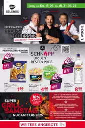 Gazetka promocyjna Selgros - Food - Gazetka - ważna od 21.05 do 21.05.2025 - strona 1 - produkty: beutel, dry gin, eis, flasche, frucht, fruchtgummi, gin, gordon, Gordon’s, LG, london dry, london dry gin, reis, Ti, trolli, trolli fruchtgummi