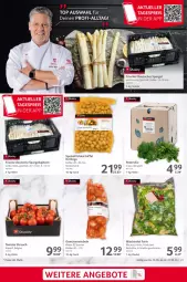 Gazetka promocyjna Selgros - Food - Gazetka - ważna od 21.05 do 21.05.2025 - strona 21 - produkty: beutel, deutscher spargel, eis, Gemüsezwiebel, kartoffel, kartoffeln, LG, petersilie, Radicchio, Rauch, reifen, reis, sac, salat, Schal, Schale, schnitten, spargel, Ti, tomate, zwiebel, zwiebeln