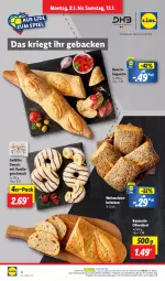 Gazetka promocyjna Lidl - Aktionsprospekt - Gazetka - ważna od 13.01 do 13.01.2024 - strona 4 - produkty: angebot, auer, baguette, Bau, Bauer, brot, brötchen, coupon, Donut, donuts, eis, geback, mac, Meister, ndk, olive, oliven, rosmarin, Schal, Schale, Ti, vanille