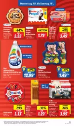 Gazetka promocyjna Lidl - Aktionsprospekt - Gazetka - ważna od 13.01 do 13.01.2024 - strona 53 - produkty: albray, alleinfuttermittel, angebot, chavroux, coupon, eis, elle, fisch, keks, kekse, Kinder, kinder pingui, leibniz, milch, Milchschnitte, Nassnahrung, pingui, reinert, reis, Saint Agur, saint albray, salat, saupiquet, sheba, teller, thunfisch, Thunfischsalat, Ti, vollwaschmittel, waschmittel, ZTE