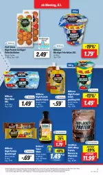 Gazetka promocyjna Lidl - Aktionsprospekt - Gazetka - ważna od 13.01 do 13.01.2024 - strona 9 - produkty: angebot, Bona, cola, coupon, creme, eis, elle, fleisch, Fleischbällchen, frischkäse, Geflügel, Grießpudding, Hohes C, Käse, Körniger Frischkäse, Milbona, mousse, Mousse au Chocolat, natur, preisvorteil, pudding, quark, Quarkriegel, reis, riegel, Skyr, teller, Ti, ZTE