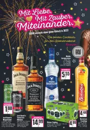 Gazetka promocyjna E Center - Angebote der Woche - Gazetka - ważna od 01.01 do 01.01.2022 - strona 20 - produkty: angebot, Apple, cola, eis, flasche, frucht, getränk, getränke, gin, Gorbatschow, jack daniel, jack daniel's, Jack Daniel’s, liqueur, Mixgetränk, Ti, whiskey, wodka