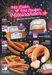 Gazetka promocyjna E Center - Angebote der Woche - Gazetka - ważna od 01.01 do 01.01.2022 - strona 8 - produkty: chili, eis, elle, ente, fleisch, fleischwurst, gin, Käse, knoblauch, Mett, mit knoblauch, natur, ring, schinken, schinkenfleischwurst, schlauch, Seeluftschinken, suppe, suppen, Ti, wurst