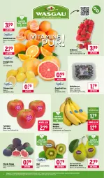 Gazetka promocyjna Wasgau - Gazetka - ważna od 21.02 do 21.02.2026 - strona 6 - produkty: angebot, auer, banane, bananen, beere, beeren, Birnen, chiquita, eis, erdbeere, erdbeeren, Feigen, grapefruit, heidelbeere, heidelbeeren, kiwi, mandarine, mandarinen, obst, orange, orangen, Pink Lady, reis, Schal, Schale, tafeläpfel, tafelbirnen, Ti, vita, Vitamine, zitrone, zitronen